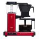Moccamaster Select Filtre Kahve Makinesi Cam Potlu Metalik Kırmızı